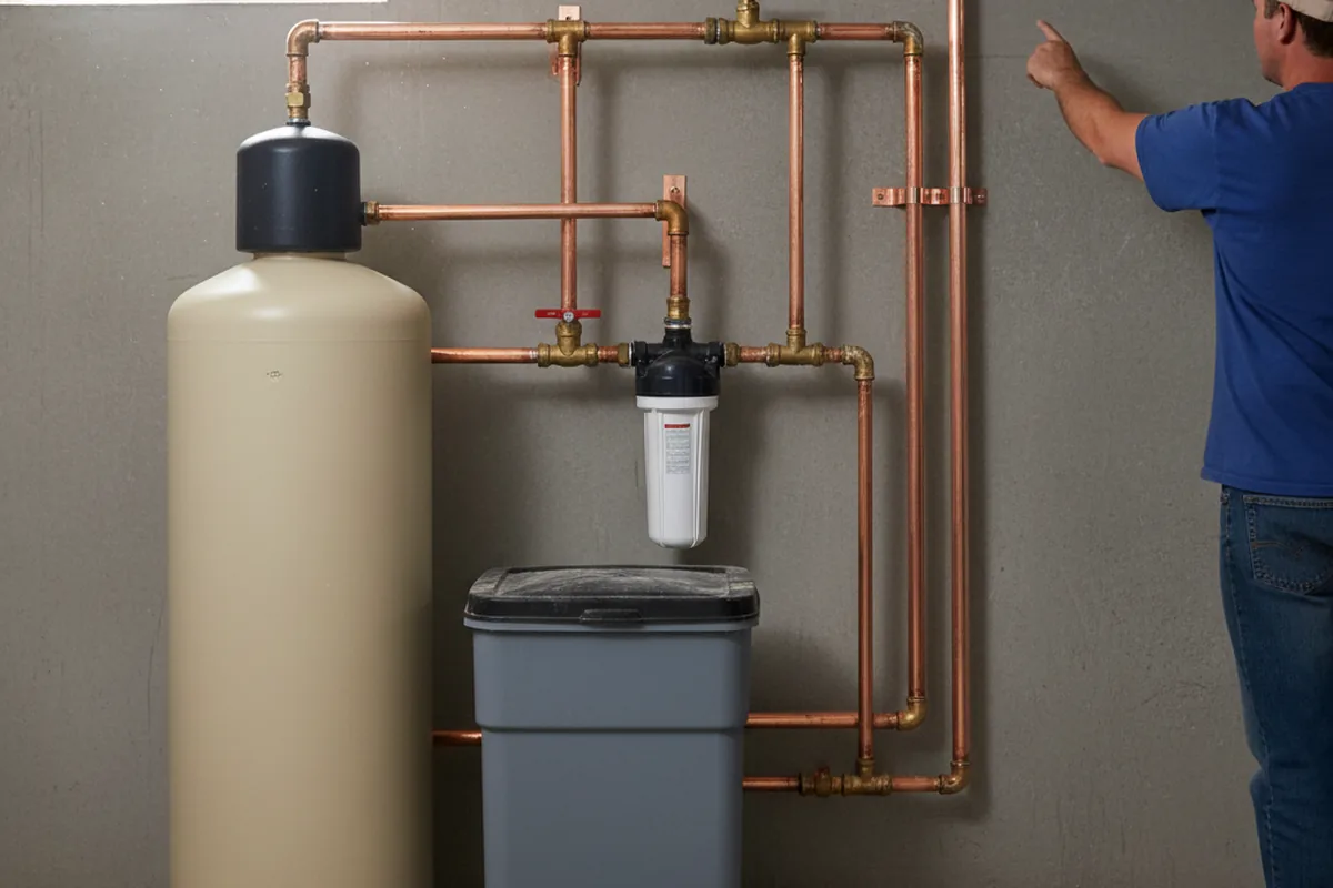 Whole-house water treatment system installed in Cascilla